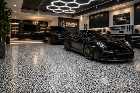 Armor Frosted Noir Floor Flakes – A Premium Alternative to Domino Flakes