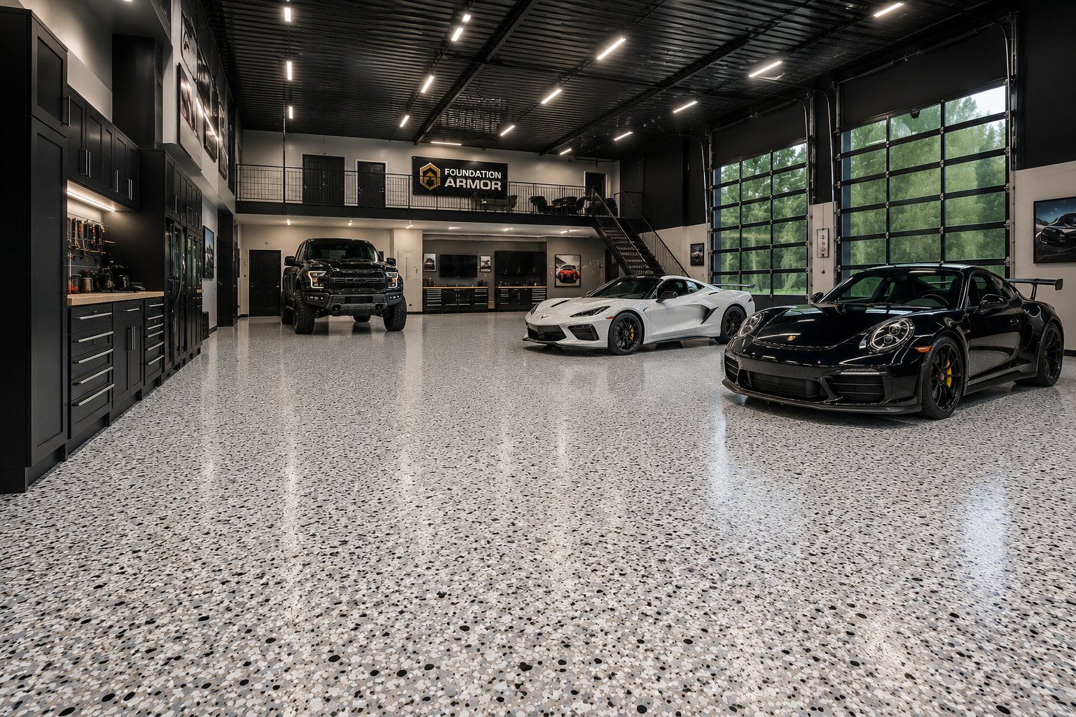 Best Epoxy Flake Colors for Garage Floors