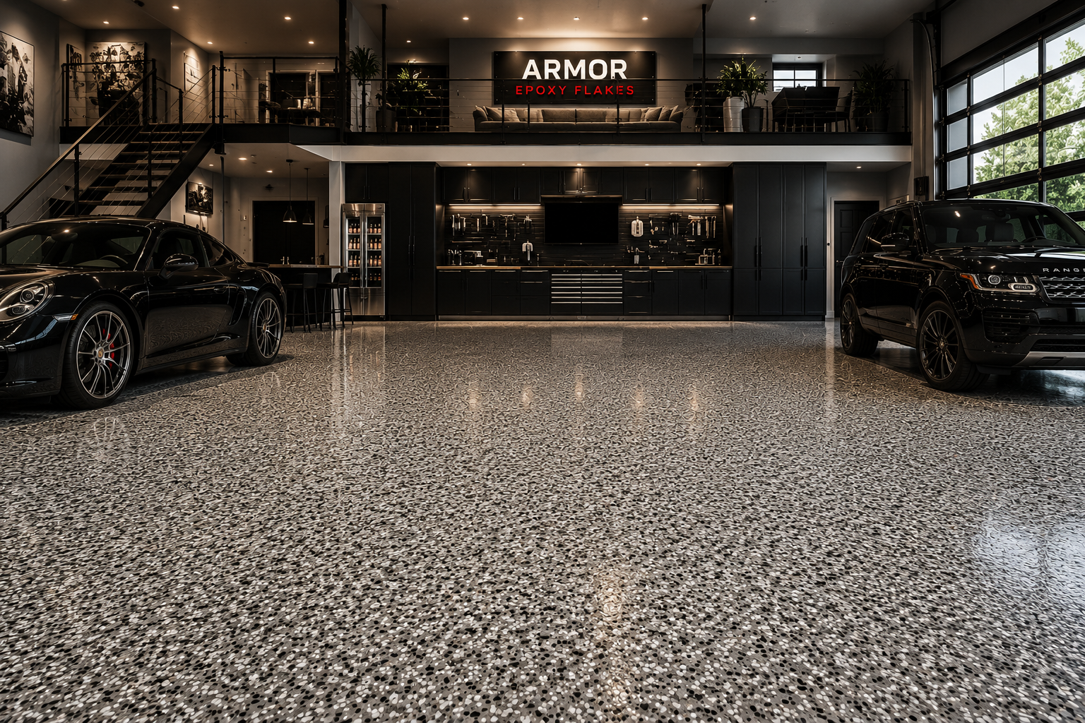 Why Epoxy Chip Floors Are Perfect for Garages